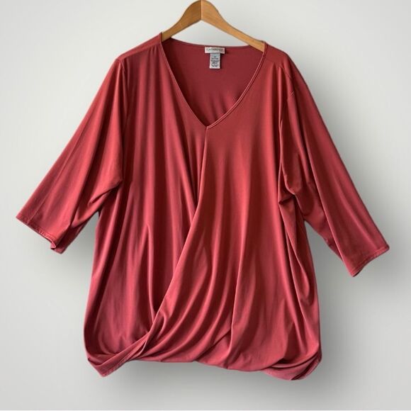 5 for $40 NWT Catherines Top Blouse Shirt Size 2X - Picture 1 of 4